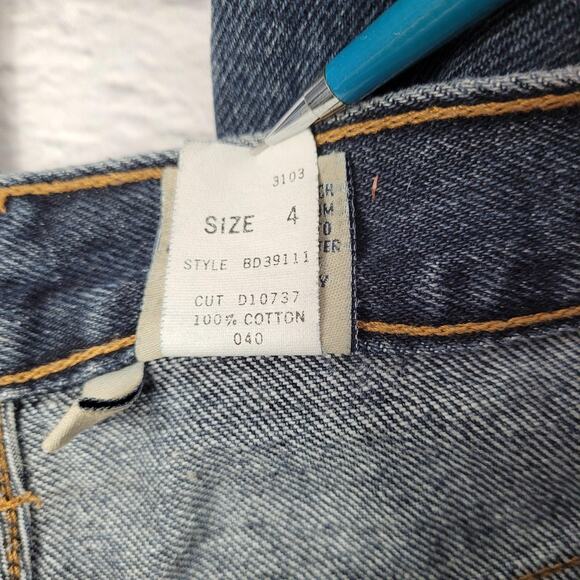 Vintage Union Made Calvin Klein Jeans Women's USA 90s size 4 Straight Leg - Picture 11 of 16